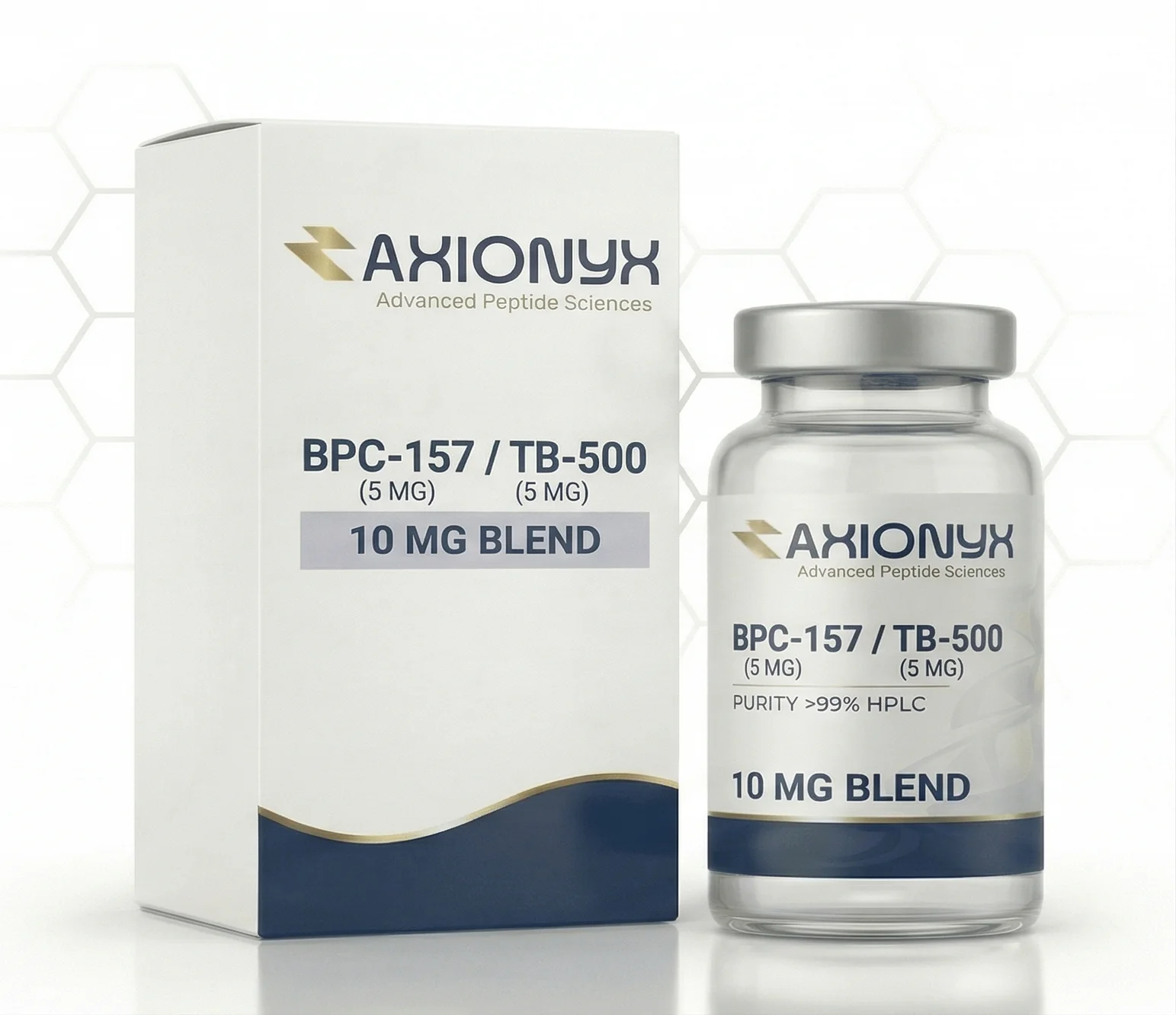 BPC-157/TB-500 BLEND PEPTIDE (5MG/5MG) 10MG TOTAL VIAL