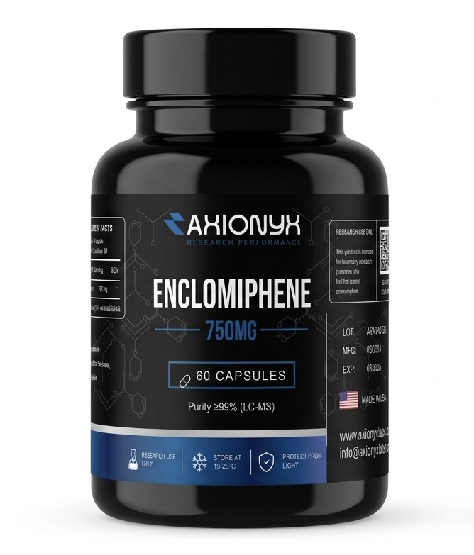 ENCLOMIPHENE POWDER (60 CAPSULES) (12.5MG/CAPSULE, 750MG TOTAL)
